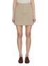Main View - Click To Enlarge - BARRIE - Bicolour Cashmere Cotton Denim Skirt