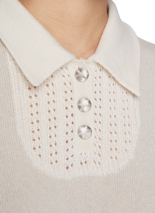  - BARRIE - Trompe L'oeil Knit Top