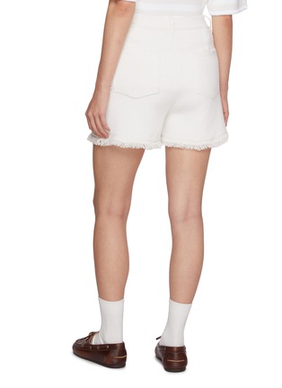 Back View - Click To Enlarge - BARRIE - Fringed Denim Shorts