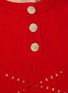  - BARRIE - Thistle Pattern Cashmere Cotton Top