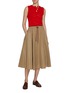 Figure View - Click To Enlarge - BARRIE - Thistle Pattern Cashmere Cotton Top
