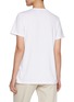 Back View - Click To Enlarge - BARRIE - Logo Knit Patch T-shirt