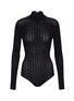 Main View - Click To Enlarge - ALAÏA - High Neck Lace Knit Bodysuit
