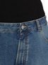  - ALAÏA - Contrast Waistband Medium Wash Denim Jeans