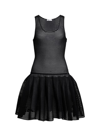Main View - Click To Enlarge - ALAÏA - Drop Waist Crinoline Dress