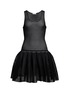 Main View - Click To Enlarge - ALAÏA - Drop Waist Crinoline Dress