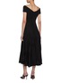 Back View - Click To Enlarge - ALAÏA - Gathered Midi Dress