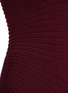 - ALAÏA - Sunray Pleated Asymmetrical Wool Dress