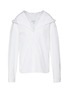 ALAÏA Hooded Cotton Poplin Shirt