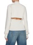 Back View - Click To Enlarge - ALAÏA - Cut Out Wool Knit Sweater