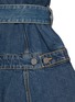  - ALAÏA - Flared Dark Wash Denim Jacket