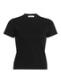 Main View - Click To Enlarge - ALAÏA - Logo Embroidered Cotton T-shirt