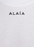  - ALAÏA - Logo Embroidered Cotton T-shirt