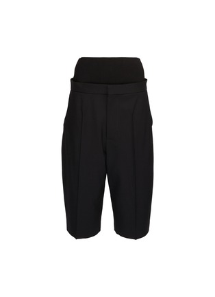 Main View - Click To Enlarge - ALAÏA - Long Bermuda Shorts