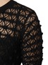  - ALAÏA - Sheer Panel Lace Midi Dress