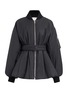 Main View - Click To Enlarge - ALAÏA - Belted Zip-Up Bomber Jacket