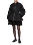 Figure View - Click To Enlarge - ALAÏA - Belted Zip-Up Bomber Jacket