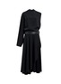 Main View - Click To Enlarge - ALAÏA - Belted One Shoulder Asymmetric Midi Dress