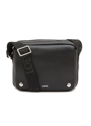 Main View - Click To Enlarge - LOEWE - Extra Small Pebble Mellow Leather Messager Bag