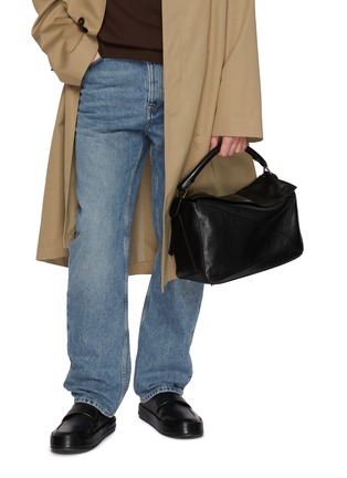Figure View - Click To Enlarge - LOEWE - Large Puzzle Leather Crossbody Bag