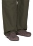 Figure View - Click To Enlarge - LOEWE - Ease Buckle Brushed Suede Mules