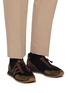 Figure View - Click To Enlarge - J.M. WESTON - On My Way Suede Knit Sneakers