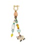 Main View - Click To Enlarge - MILNE WATSON - Wooden Horse Beaded Bag Tag