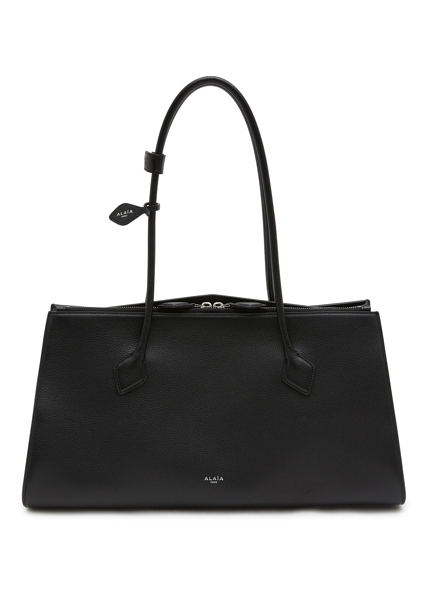 ALAÏA | Le Teckel Grained Leather Tote Bag | Women | Lane