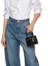 Front View - Click To Enlarge - ALAÏA - Cube Leather Vanity Bag