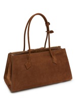 ALAÏA | Medium Le Teckel Nubuck Leather Tote Bag | Women