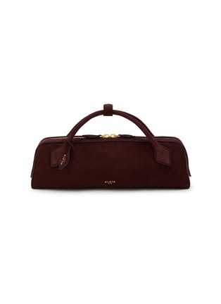 Main View - Click To Enlarge - ALAÏA - Le Teckel Suede Clutch Bag