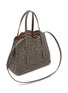 Detail View - Click To Enlarge - ALAÏA - Mina 25 Vienna Perforated Leather Tote Bag