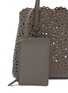  - ALAÏA - Mina 25 Vienna Perforated Leather Tote Bag