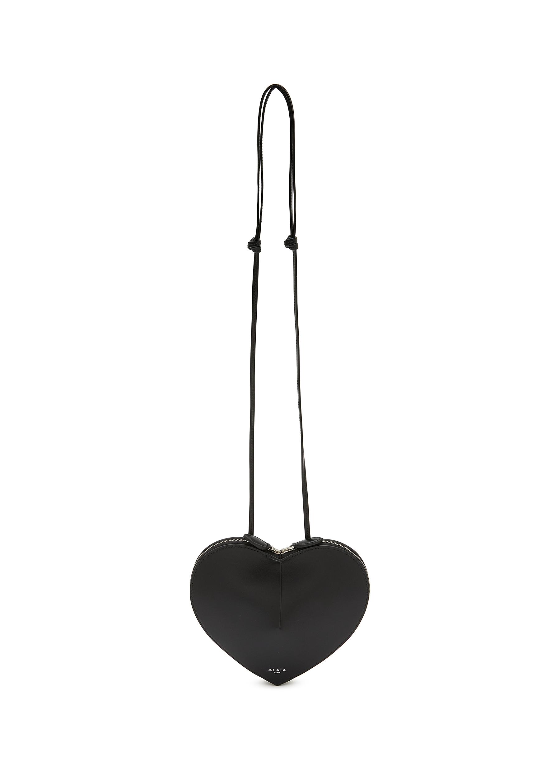 ALAÏA | Le Coeur Leather Crossbody Bag | Women | Lane Crawford