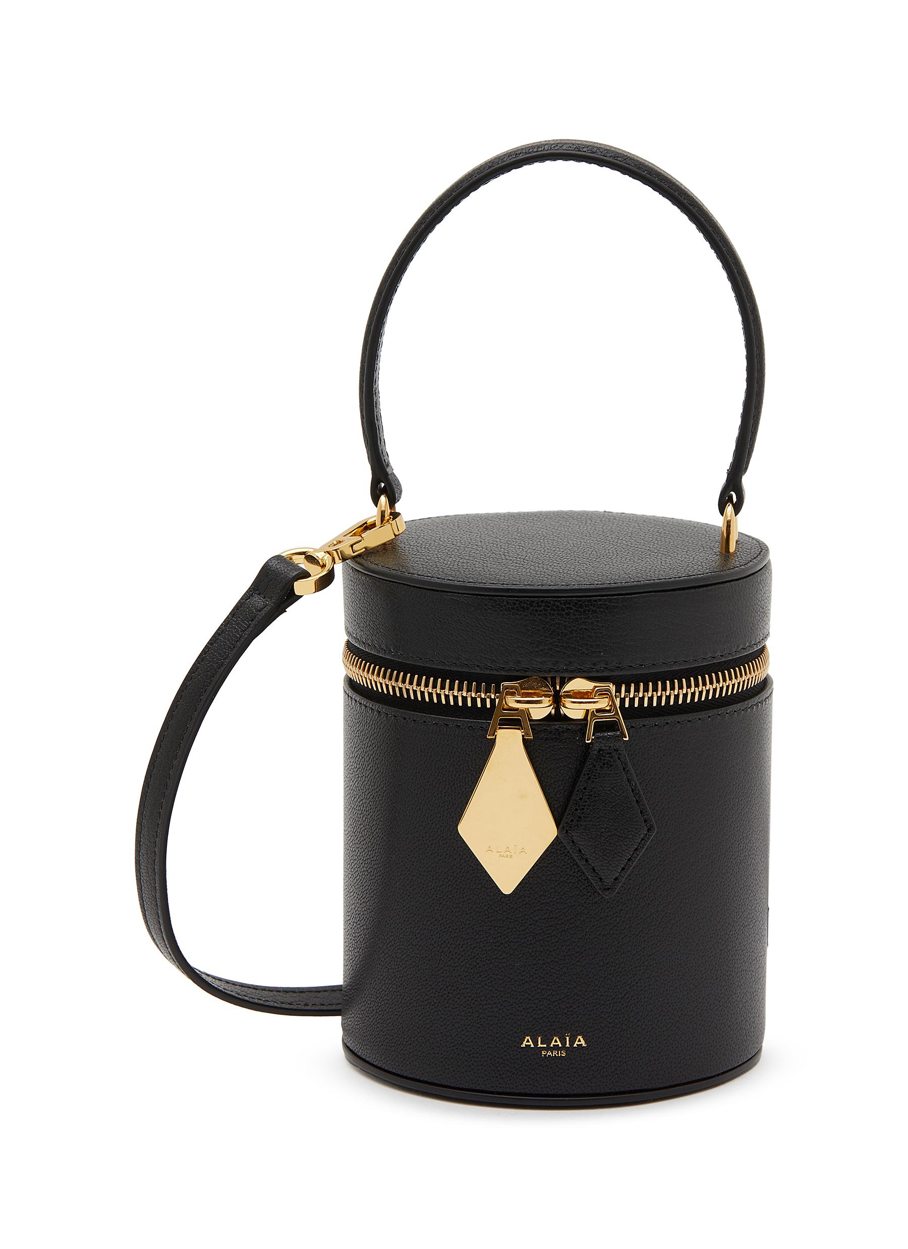ALAÏA | Cylindre Leather Vanity Bag | Women | Lane Crawford ALAÏA | Cylindre Leather Vanity Bag | Women | Lane Crawford