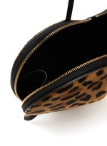ALAIA LE COEUR MINI BAG ハラコ レオパードバッグ ALAIA LE COEUR MINI BAG ハラコ レオパードバッグ バッグ・カバン