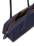 Detail View - Click To Enlarge - ALAÏA - Medium Le Teckel Nubuck Leather Shoulder Bag
