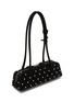 Detail View - Click To Enlarge - ALAÏA - Small Le Teckel Suede Shoulder Bag