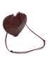 Detail View - Click To Enlarge - ALAÏA - Le Coeur Patent Leather Crossbody Bag