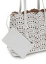  - ALAÏA - Mina 25 Vienna Perforated Leather Tote Bag