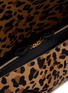 Detail View - Click To Enlarge - ALAÏA - Le Teckel Leopard Print Haircalf Leather Tote Bag