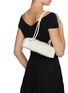 Figure View - Click To Enlarge - ALAÏA - Small Le Teckel Leather Shoulder Bag