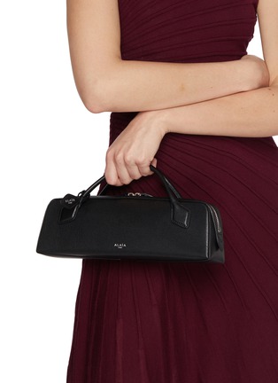 Figure View - Click To Enlarge - ALAÏA - Teckel Leather Clutch Bag