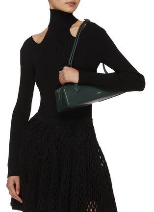 Figure View - Click To Enlarge - ALAÏA - Medium Le Teckel Leather Shoulder Bag