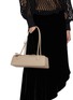 Figure View - Click To Enlarge - ALAÏA - Small Le Teckel Leather Shoulder Bag