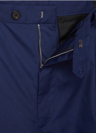  - PRADA - Pleated Logo Pocket Straight Leg Pants