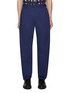PRADA Pleated Logo Pocket Straight Leg Pants PRADA Pleated Logo Pocket Straight Leg Pants