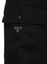  - PRADA - Triangle Logo Cotton Cargo Shorts