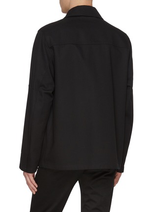 Back View - Click To Enlarge - PRADA - Cotton Field Jacket