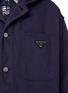 - PRADA - Aged Denim Hooded Jacket